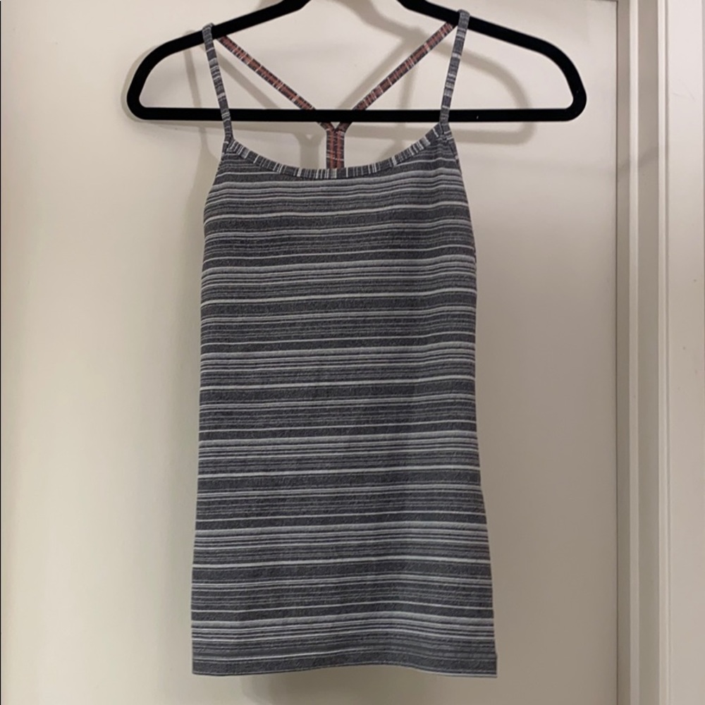 Lululemon striped tank top size 6